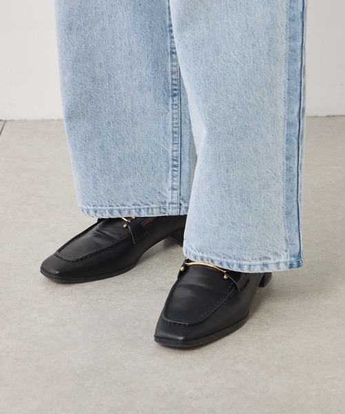 PUAL CE CIN（ピュアルセシン）の「側章デザインデニムバギーパンツ（デニムパンツ・レディース・サックスブルー/ブルー・SMALL/MEDIUM）」の11枚目の写真