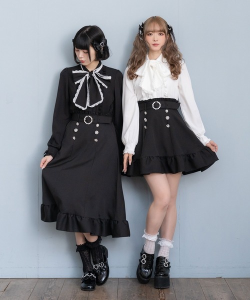 DearMyLove(ディアマイラブ)の「選べる丈ビジュースカート(スカート・レディース・ブラック系その他/ベビーピンク/ブラック系その他2/ブラック/ブルー・MEDIUM/LARGE/X-LARGE/XX-LARGE/SMALL)」の14枚目の写真