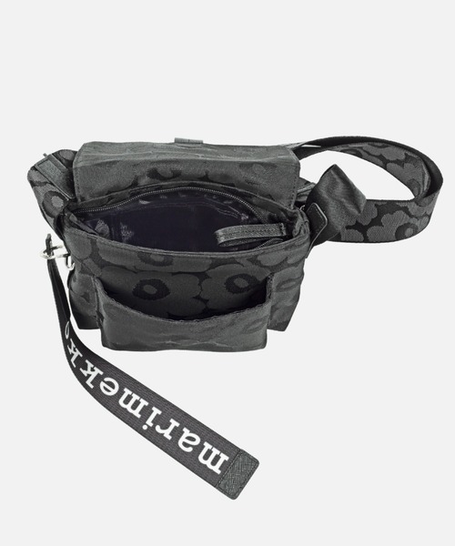 marimekko（マリメッコ）の「Unikko / Mini Messenger shoulder  bag（ショルダーバッグ・レディース・ブラック・FREE）」の3枚目の写真