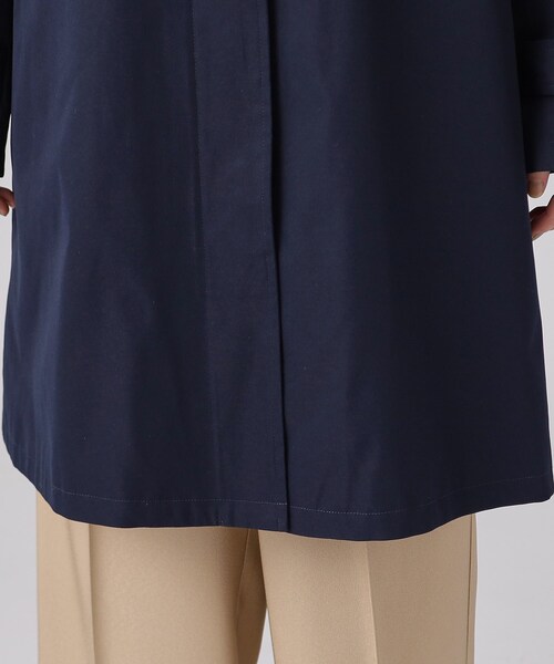 SHOO・LA・RUE（シューラルー）の「◆【防花粉/撥水】ベーシック ノーカラーコート（ノーカラーコート・レディース・ベージュ/ネイビー・02/03/04）」の14枚目の写真