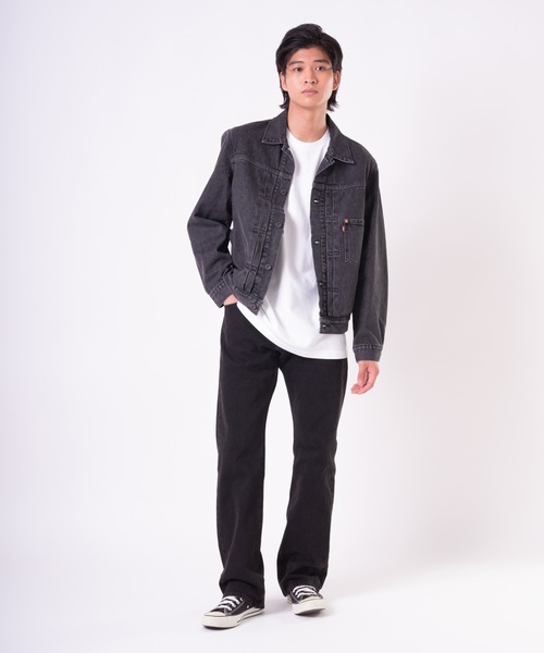 Levi's/リーバイス 517(TM) ブーツカット ブラック WELCOME TO