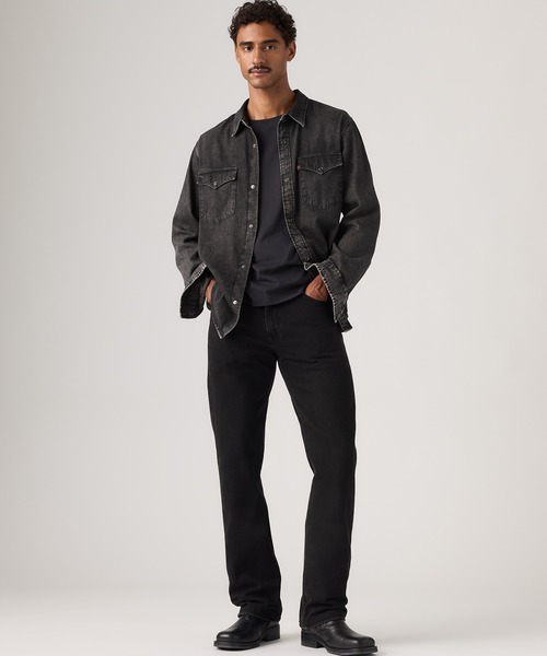 Levi's(リーバイス)の「Levi's/リーバイス 517(TM) ブーツカット ブラック(デニムパンツ・メンズ・ブラック・36inch/28inch/31inch/33inch/29inch/32inch/30inch/34inch/W26xL32/W27xL32/W28 L32/W29 L32/W30 L32/W31 L32/W32 L32/W33 L32/W34 L32/W36 L32)」の14枚目の写真