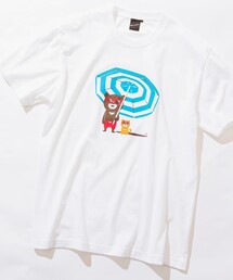 BEAMS T / パラソル ベアー Tシャツ