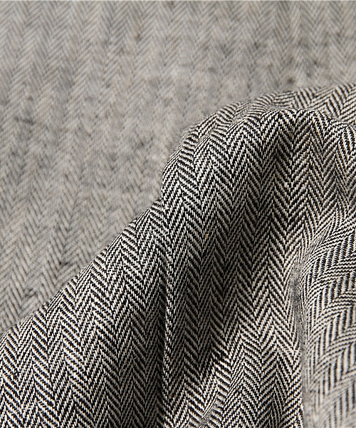 Sheta（シータ）の「ヘリンボーンワイドパンツ（その他パンツ・レディース・ベージュ/グレー・1/0）」の10枚目の写真