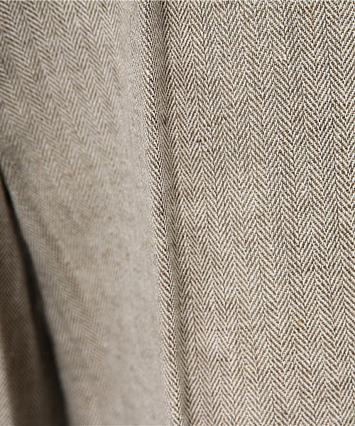 Sheta（シータ）の「ヘリンボーンワイドパンツ（その他パンツ・レディース・ベージュ/グレー・1/0）」の11枚目の写真
