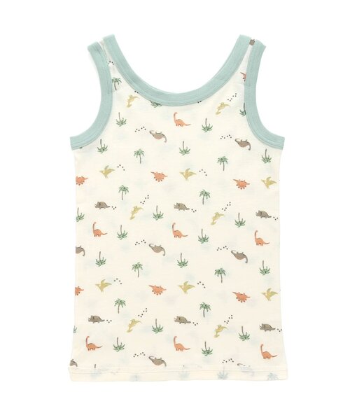 apres les cours（アプレレクール）の「BOYSフライスタンクトップ_前後ろOK（タンクトップ・キッズ・グレー/アイボリー・110/80/100/120/90/130）」の7枚目の写真