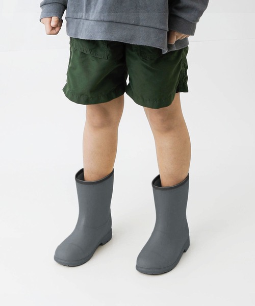 MoonStar(ムーンスター)の「MOONSTAR ムーンスター SKOOLER KIDS RAIN キッズレイン(レインシューズ・キッズ・チャコールグレー/イエロー/コーラル・15cm/16cm/17cm/18cm/19cm/20cm)」の4枚目の写真