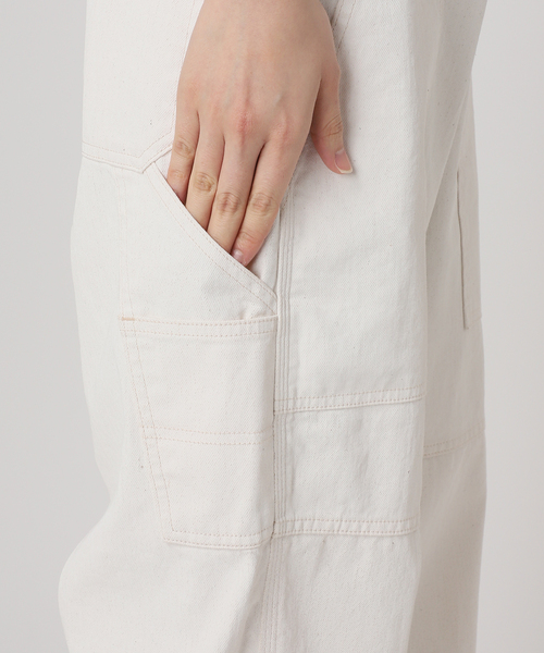 SERGE de bleu（サージ）の「【SERGE de bleu】PAINTER PANTS（デニムパンツ・レディース・ホワイト・36/38）」の17枚目の写真