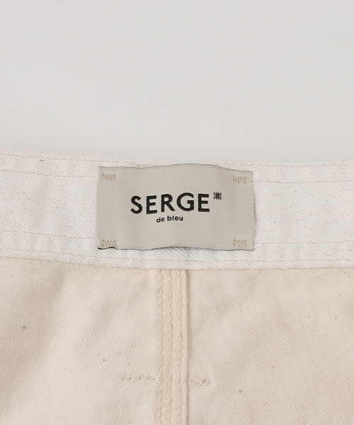 SERGE de bleu（サージ）の「【SERGE de bleu】PAINTER PANTS（デニムパンツ・レディース・ホワイト・36/38）」の11枚目の写真