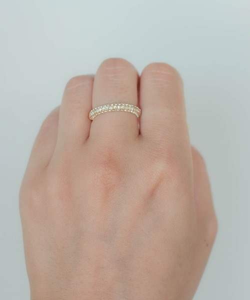 ebine(エビネ)の「Chubby Many Zircon Ring(リング・レディース・ゴールド・11/13/16)」の9枚目の写真