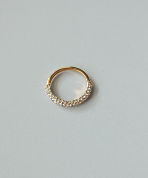 ebine(エビネ)の「Chubby Many Zircon Ring(リング・レディース・ゴールド・11/13/16)」の3枚目の写真