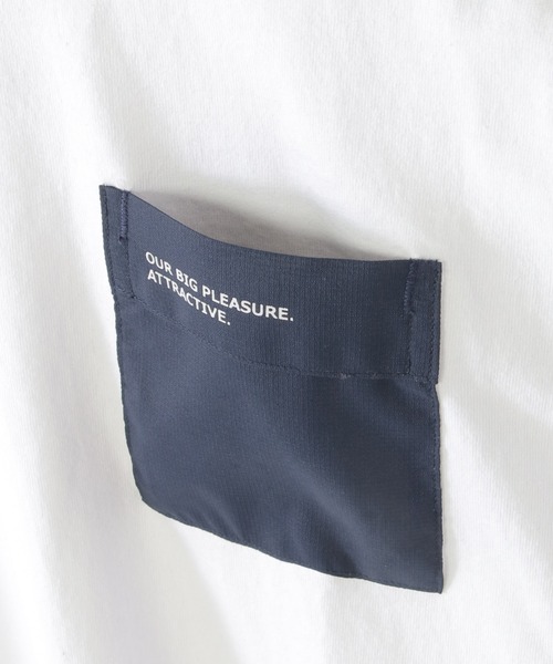 ikka（イッカ）の「異素材ポケット付きTシャツ（120~160cm）（Tシャツ/カットソー・キッズ・ブラック/オフホワイト・150/140/130/120/160）」の11枚目の写真