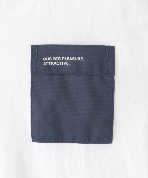 ikka（イッカ）の「異素材ポケット付きTシャツ（120~160cm）（Tシャツ/カットソー・キッズ・ブラック/オフホワイト・150/140/130/120/160）」の7枚目の写真