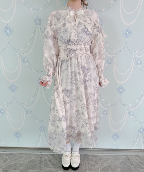 ROJITA 花柄ワンピース 花柄ミニワンピース | Rlab store