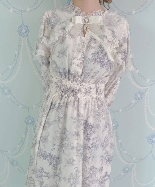 ROJITA（ロジータ）の「【ZOZO限定再入荷】花柄ロングワンピース