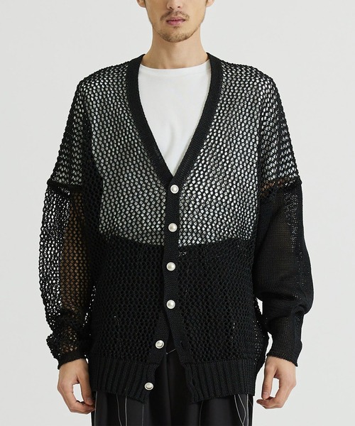 sulvam サルバム　ニットカーディガン　美品 sulvam/サルバム】SAILOR COLLAR KNIT CARDIGAN（カーディガン