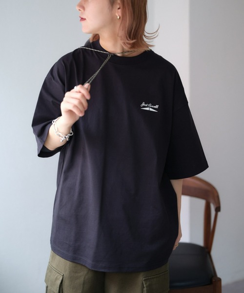 CIAOPANIC TYPY（チャオパニックティピー）の「【ジャックパーセル別注】ワンポイントロゴTee/接触冷感（Tシャツ/カットソー・メンズ・グレー/ホワイト/ブラック・MEDIUM/LARGE）」の5枚目の写真