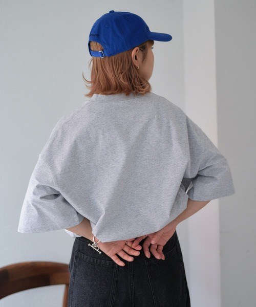 CIAOPANIC TYPY（チャオパニックティピー）の「【ジャックパーセル別注】ワンポイントロゴTee/接触冷感（Tシャツ/カットソー・メンズ・グレー/ホワイト/ブラック・MEDIUM/LARGE）」の14枚目の写真