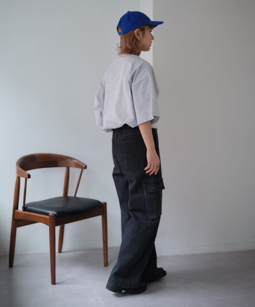 CIAOPANIC TYPY（チャオパニックティピー）の「【ジャックパーセル別注】ワンポイントロゴTee/接触冷感（Tシャツ/カットソー・メンズ・グレー/ホワイト/ブラック・MEDIUM/LARGE）」の20枚目の写真