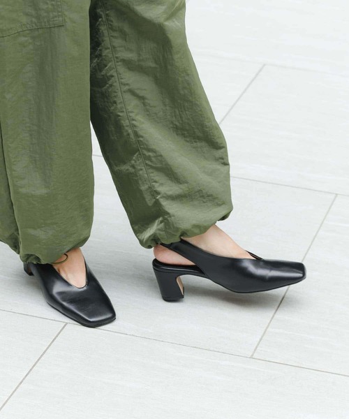 URBAN RESEARCH（アーバンリサーチ）の「『別注』『MADE IN JAPAN』 MILLIWM×URBAN RESEARCH　ヒールパンプス（パンプス・レディース・ブラック/シルバー/オフホワイト・36/37/38）」の10枚目の写真