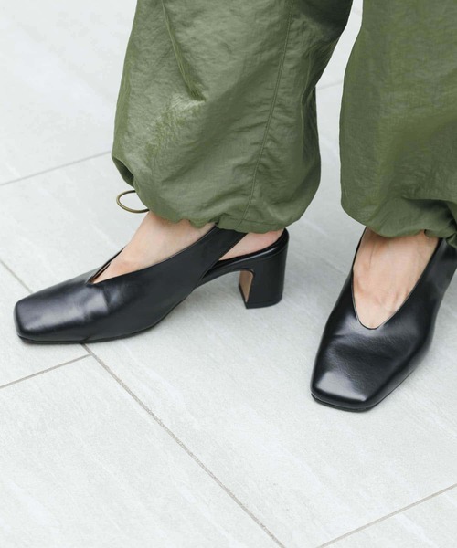 URBAN RESEARCH（アーバンリサーチ）の「『別注』『MADE IN JAPAN』 MILLIWM×URBAN RESEARCH　ヒールパンプス（パンプス・レディース・ブラック/シルバー/オフホワイト・36/37/38）」の12枚目の写真