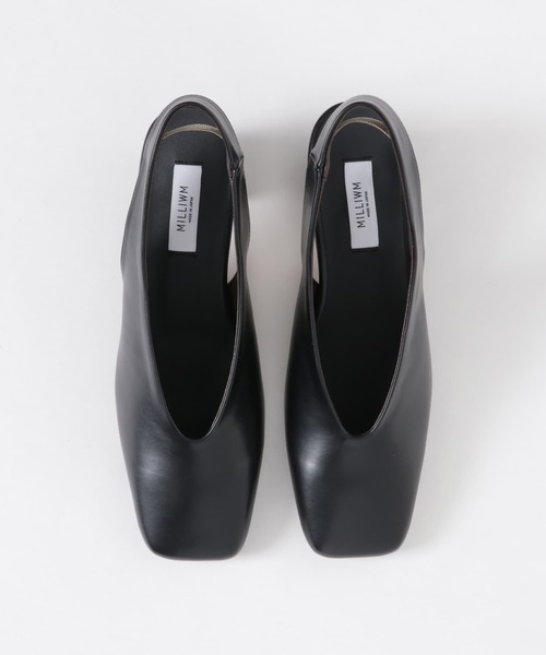 URBAN RESEARCH（アーバンリサーチ）の「『別注』『MADE IN JAPAN』 MILLIWM×URBAN RESEARCH　ヒールパンプス（パンプス・レディース・ブラック/シルバー/オフホワイト・36/37/38）」の19枚目の写真