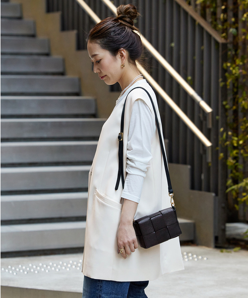 B.C STOCK（ベーセーストック）の「ノーカラージレ（ベスト）」 - WEAR