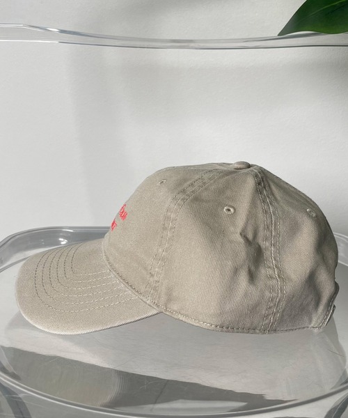 CRB（シーアールビー）の「カラーロゴ刺繍キャップ（キャップ・レディース・チャコールグレー/ブルー/アイボリー/ベージュ・F）」の10枚目の写真