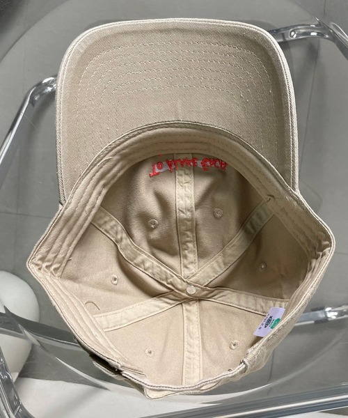 CRB（シーアールビー）の「カラーロゴ刺繍キャップ（キャップ・レディース・チャコールグレー/ブルー/アイボリー/ベージュ・F）」の13枚目の写真