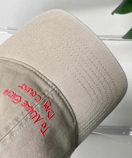 CRB（シーアールビー）の「カラーロゴ刺繍キャップ（キャップ・レディース・チャコールグレー/ブルー/アイボリー/ベージュ・F）」の14枚目の写真