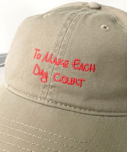 CRB（シーアールビー）の「カラーロゴ刺繍キャップ（キャップ・レディース・チャコールグレー/ブルー/アイボリー/ベージュ・F）」の16枚目の写真