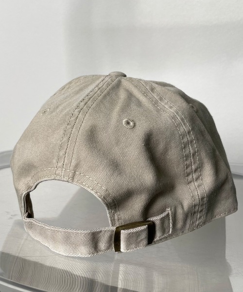 CRB（シーアールビー）の「カラーロゴ刺繍キャップ（キャップ・レディース・チャコールグレー/ブルー/アイボリー/ベージュ・F）」の17枚目の写真