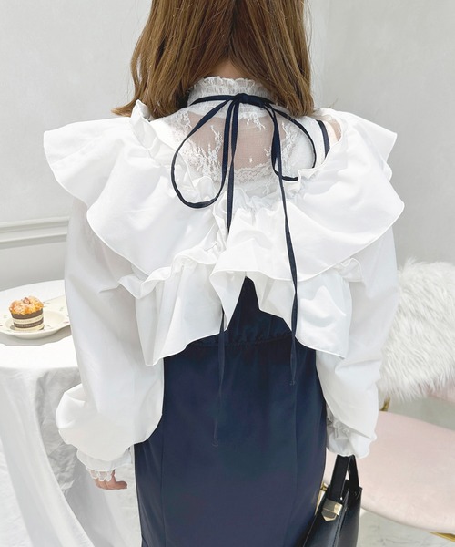 apres jour(アプレジュール)の「パールベルト付きキャミワンピース【ZOZOTOWN限定アイテム】(ワンピース・レディース・ブラック/ネイビー/ピンクベージュ・フリー/X-LARGE)」の16枚目の写真