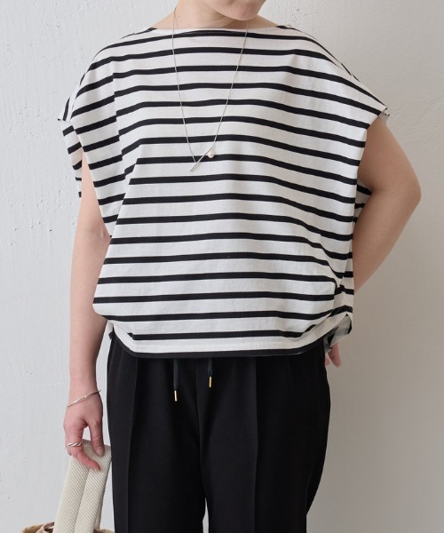 BEARDSLEY（ビアズリー）の「ボーダーマルTee（Tシャツ
