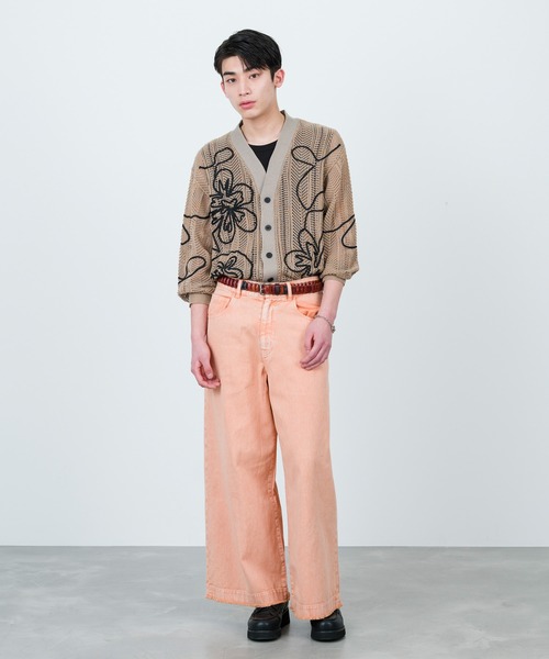 JUNRED（ジュンレッド）の「カラーデニムマキシフレア（デニムパンツ・メンズ・オレンジ/グリーン/サックスブルー/ベージュ系その他・L/M/S）」の11枚目の写真