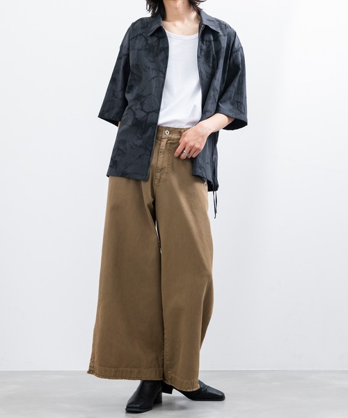 JUNRED（ジュンレッド）の「カラーデニムマキシフレア（デニムパンツ・メンズ・オレンジ/グリーン/サックスブルー/ベージュ系その他・L/M/S）」の15枚目の写真