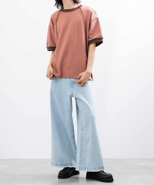 JUNRED（ジュンレッド）の「カラーデニムマキシフレア（デニムパンツ・メンズ・オレンジ/グリーン/サックスブルー/ベージュ系その他・L/M/S）」の14枚目の写真