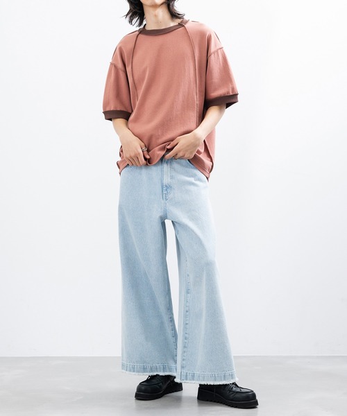 JUNRED（ジュンレッド）の「カラーデニムマキシフレア（デニムパンツ・メンズ・オレンジ/グリーン/サックスブルー/ベージュ系その他・L/M/S）」の13枚目の写真