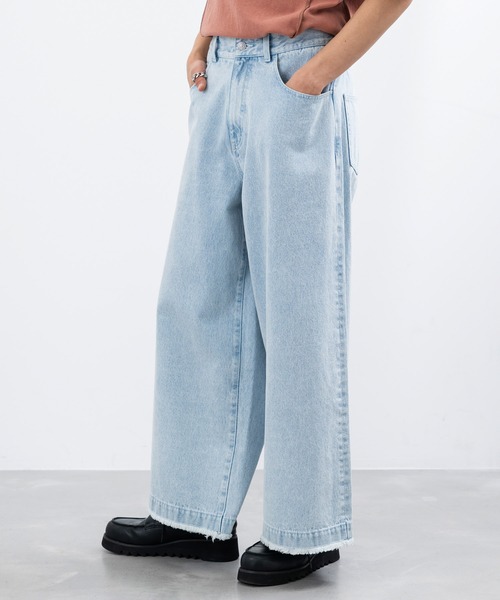 JUNRED（ジュンレッド）の「カラーデニムマキシフレア（デニムパンツ・メンズ・オレンジ/グリーン/サックスブルー/ベージュ系その他・L/M/S）」の18枚目の写真