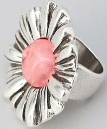 Otro Accesorio/オトロアクセソリオ ブラックエナメルハートリング オトロ アクセソリオ Otro Accesorio |Black Enamel Heart Ring