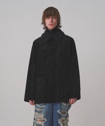 BOA COLLAR CORDUROY JACKET