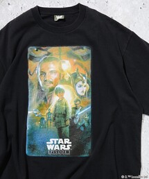 FREAK'S STORE | FREAK’S STORE/フリークスストア STARWARS/スターウォーズ(POSTER) フロスト加工ショートスリーブTシャツ/半袖/リラックスフィット(Tシャツ/カットソー)