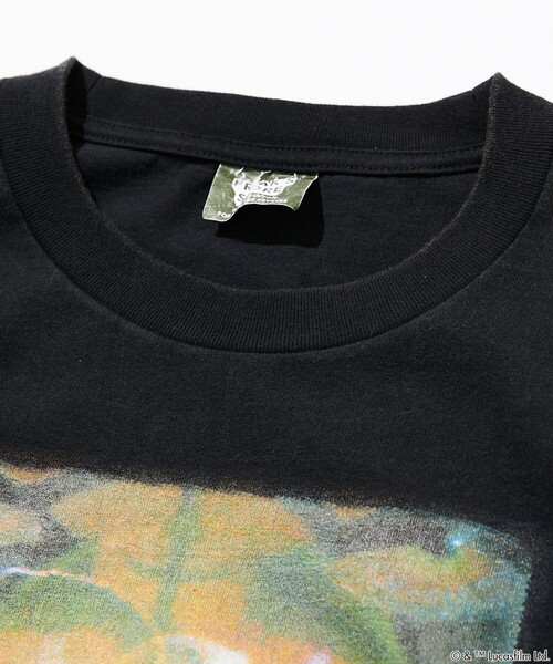 FREAK'S STORE（フリークスストア）の「FREAK’S STORE/フリークスストア STARWARS/スターウォーズ(POSTER) フロスト加工ショートスリーブTシャツ/半袖/リラックスフィット（Tシャツ/カットソー・メンズ・ブラック/ホワイト・MEDIUM/LARGE）」の4枚目の写真