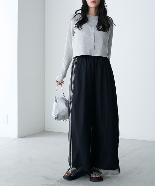 forksy.】シアーレイヤードチュールパンツ（その他パンツ