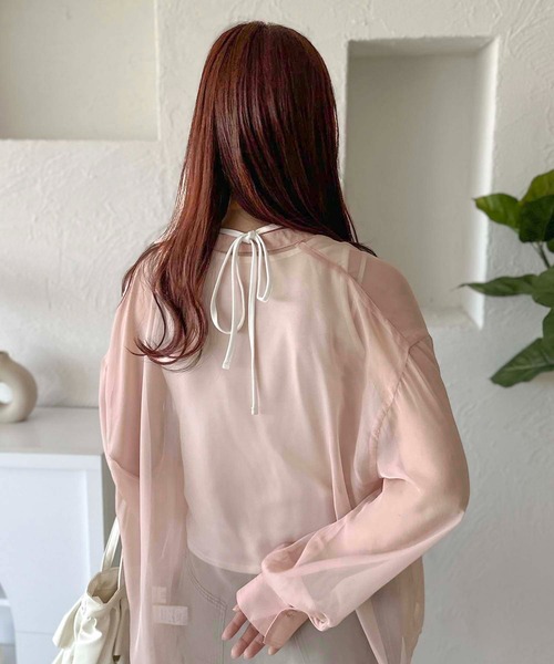 apres jour clair（アプレジュールクレア）の「【apres jour clair】マルチWAYデザインタンクトップ【ZOZOTOWN限定アイテム】（タンクトップ・レディース・ブラック/オフホワイト・フリー/X-LARGE）」の15枚目の写真