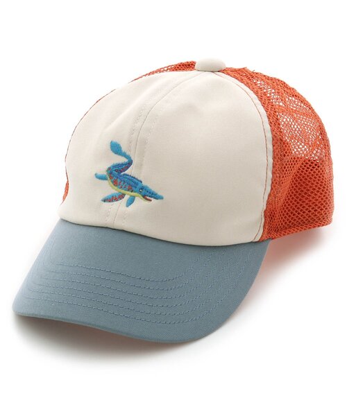 BREEZE（ブリーズ）の「メッシュキャップ（キャップ・キッズ・ブラック/グリーン/レインボー/ピンク/インディゴブルー・58/54/50）」の5枚目の写真