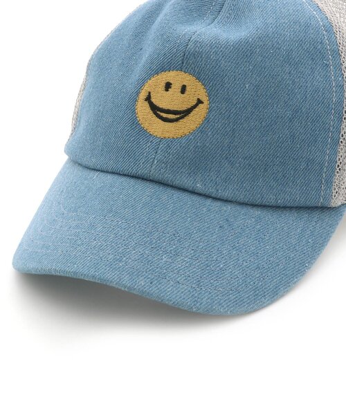 BREEZE（ブリーズ）の「メッシュキャップ（キャップ・キッズ・ブラック/グリーン/レインボー/ピンク/インディゴブルー・58/54/50）」の8枚目の写真