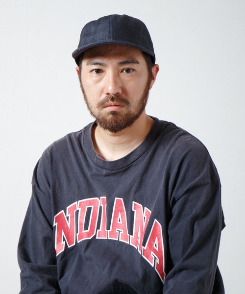 Racal ラカル デニムキャップ　完売品 RACAL ラカル RL-25-1377 Denim Roll Cap デニム ロール
