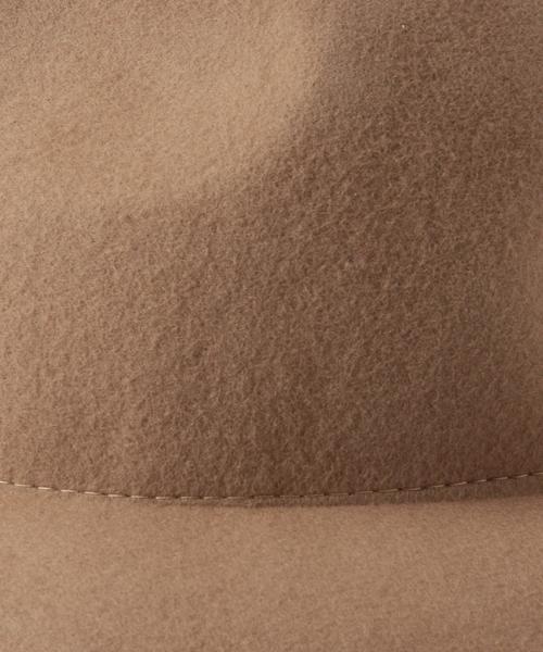 SHIPS（シップス）の「grillo & c for SHIPS: ウール/フェルト ロングブリムハット■（ハット・メンズ・カーキ/ブラウン/オリーブ/ネイビー/ブラック・ONE SIZE）」の9枚目の写真