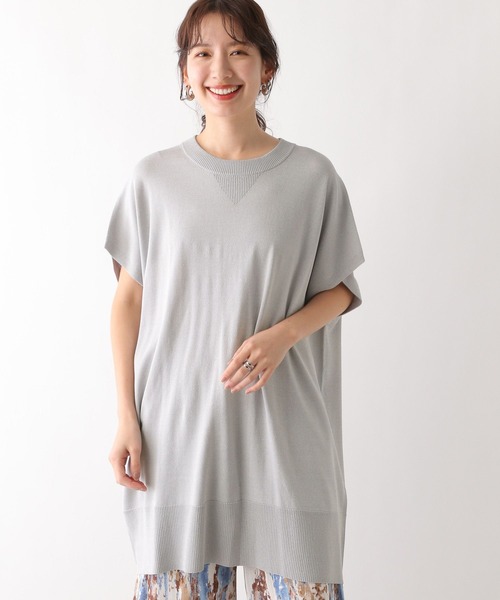 新品❣️クレージュ❣️ワンピース❣️ セール】14ゲージスウェットライクチュニックワンピース 992082